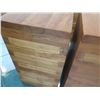 Image 8 : Qty 2 Solid Wooden Accent Blocks, Each Approx. 16" x 16" x 29"