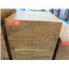 Image 8 : Qty 3 Solid Wooden Accent Blocks (Display Stands), Varying Heights: 16" x 16" x 42", 16" x 16" x 36"