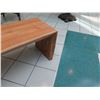 Image 4 : Solid Wood Console or Accent Table w/ Live Edge Detail 42"x 18" x 20"H