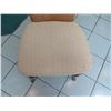 Image 3 : Chair with Woven Backrest & Dark Wood Frame 20" x 18" x 40"H