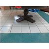 Image 8 : Large Dark Wood Round Table 73" Dia, 30" H