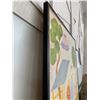 Image 8 : Large Framed Canvas Art, Reproduction, 40" x 49.5", Coated Aluminum Frame