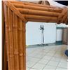 Image 2 : Large Rattan-Look Mirror 31.5"W, 48" Tall (not real wood)