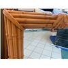 Image 2 : Large Rattan-Look Mirror 31.5"W, 48" Tall (not real wood)