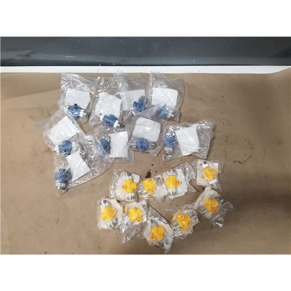 LOT OF MISC TURCK ELECTRONIC NETWORK T'S *SEE PICS FOR PART #S*