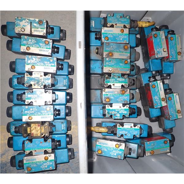 LOT OF MISC VICKERS VALVES