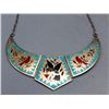 Image 8 : Zuni Inlay Necklace by Dennis and Nancy Edaakie