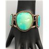Image 8 : Vintage Three Stone Turquoise Bracelet