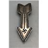 Image 2 : Retro Style Arrow Belt Buckle By John B. Begay