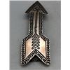 Image 3 : Retro Style Arrow Belt Buckle By John B. Begay