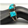 Image 8 : Vintage Five Stone Turquoise Bracelet