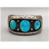 Image 1 : Vintage 3 Stone Shadow Box Style Bracelet