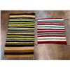 Image 1 : Two Vintage Navajo Saddle Blanket