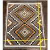 Image 3 : A Nice Navajo Textile With Double Diamond Pattern