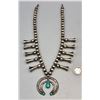Image 2 : Vintage Bell Trading Post Squash Blossom Necklace
