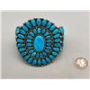 Image 2 : Large Turquoise Cluster Bracelet