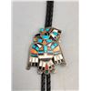 Image 1 : Vintage Zuni Inlay Bolo Tie- Circa 1950s