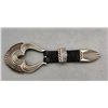 Image 1 : Three Piece Sterling Silver Belt Buckle Set