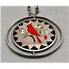 Image 1 : Inlay Spinner Necklace