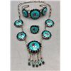 Image 1 : Zuni Sunface Inlay Three Piece Set