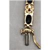 Image 11 : 14k Gold Diamond and Sapphire Bracelet