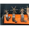 Image 2 : Eight Mexican Single Spurs with Display Bars