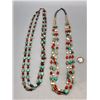 Image 2 : Two Multi- Stone Colorful Necklaces