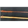 Image 3 : Two Hand braided Vintage Leather Quirts