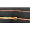 Image 5 : Two Hand braided Vintage Leather Quirts