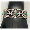 Image 8 : Unique Wagon Wheel Pattern Fred Harvey Bracelet