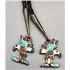 Image 2 : Vintage Eagle Inlay Bolo Tie with Matching Tips