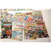 Image 2 : Selection of vintage Marvel "Invaders" comic books, ranging in price from 30-50 cents, fifteen in to
