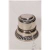 Image 1 : 9kt yellow gold and carved cameo ring marked 375 in a sterling silver Birks ring box