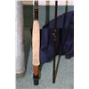Image 2 : Custom built Sage 10 1/2' two piece fly rod by Dunc's Fly Shop 9/10 Wt. Graphite II, includes 65 1/2