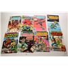 Image 2 : Selection of vintage Marvel comic books including "Alpha Fight, Doctor Strange, Master of Kung Fu, M