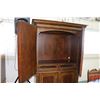 Image 2 : Large two door armoire with fitted interior including two glass front pull out drawers made by Basse