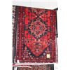 Image 1 : 100% handmade Iranian Saveh wool area carpet/runner with triple medallions, red background and in hi