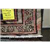 Image 2 : 100% handmade Iranian Zanjan wool carpet runner with triple medallion, blue background and highlight