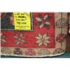 Image 2 : 100% handmade Iranian Ardebil wool carpet runner with triple medallion, gray background, stylized fl