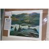 Image 2 : Two unframed limited edition Group of Seven prints including "Algoma, Lake Superior" by Lawren Harri