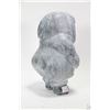 Image 2 : Carved soapstone figure of a robust Inuit figure 10" in height. No noticeable signature
