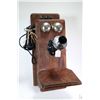 Image 1 : Oak cased Stromberg-Carlson crank wall phone