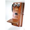 Image 3 : Oak cased Northern Electric hand crank wall phone