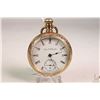 Image 2 : Selection of vintage pocket watches including Elgin National Watch Co. with white enamelled dial, Ar