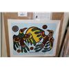 Image 1 : Two unframed limited edition Norval Morriseau prints including "Thunderbird's Sundance" 343/950 and 