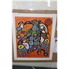 Image 1 : Two unframed limited edition Norval Morriseau prints including "Man Changing into Thunderbird" 735/9