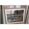 Image 1 : Unframed limited edition Group of Seven print "The Canoe" by Tom Thomson 487/777