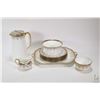 Image 1 : Selection of Cauldon bone china including double handled snack tray, six 6 1/2" diameter side plates