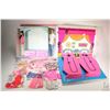 Image 1 : Two vintage Barbie dolls including Talking Barbie and Allen plus a selection of Barbie outfits inclu