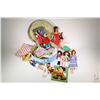 Image 1 : Selection of vintage collectible dolls and toys including two Charlies Angels, vintage Sindy doll, G